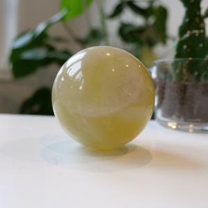 Sphère de Citrine - La Pierre de l'argent