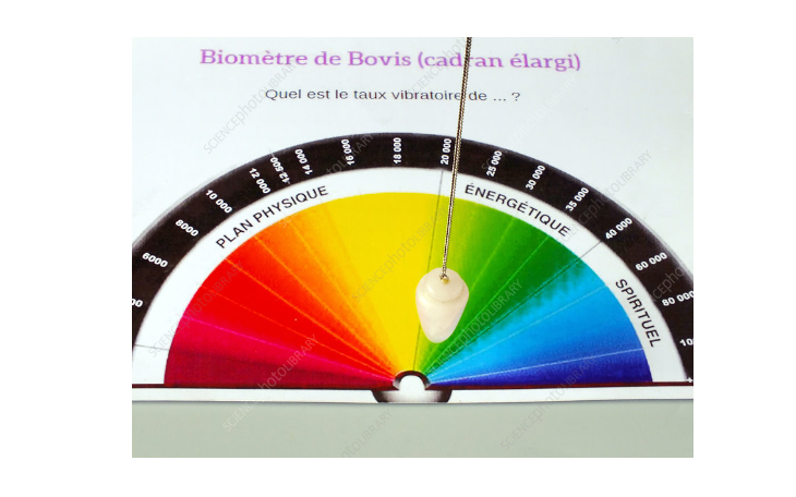 Je vous propose de connaitre le taux vibratoire d'une personne, un