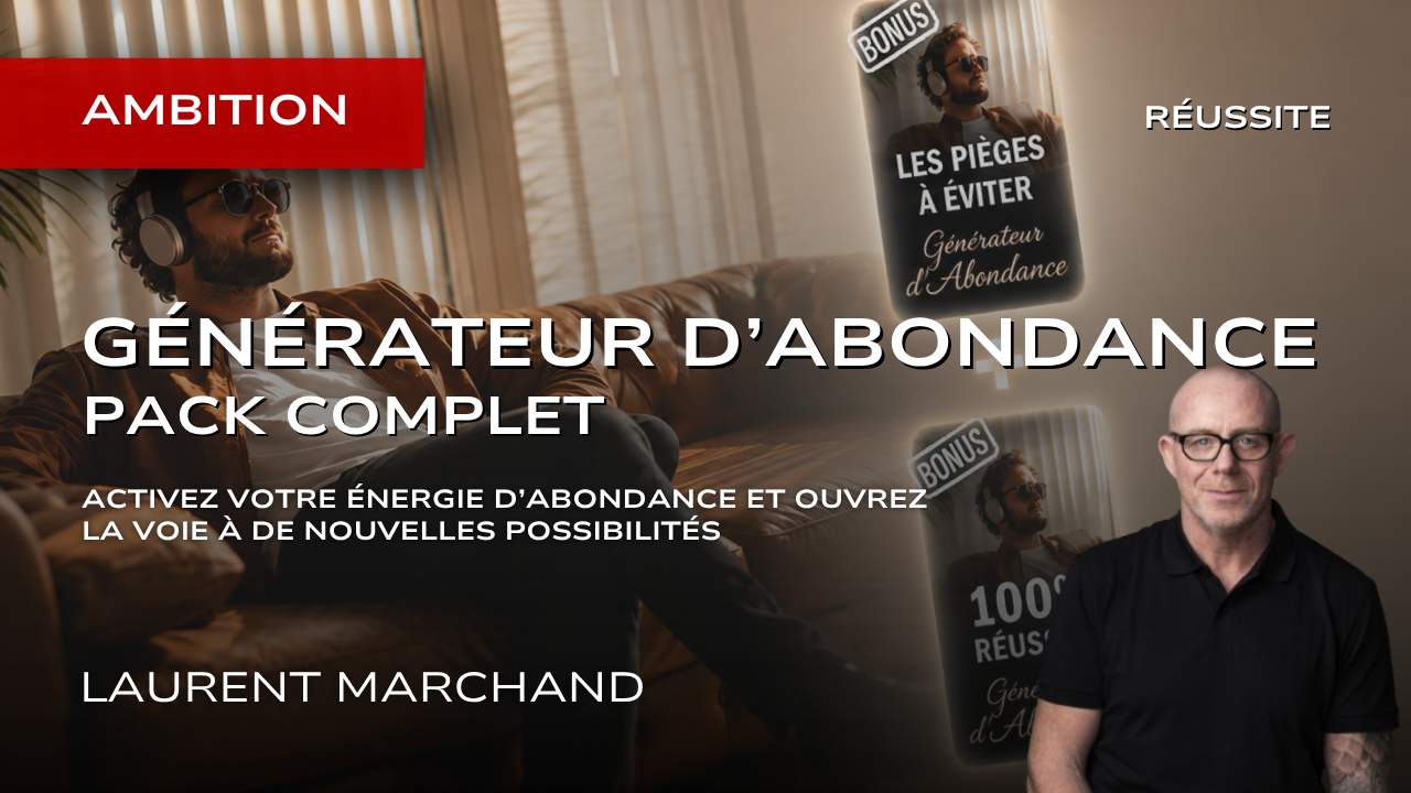 Générateur d'abondance - Pack complet